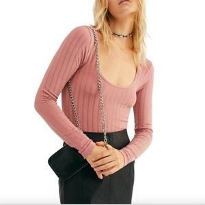 free people Lucky you layering top (XS/S)